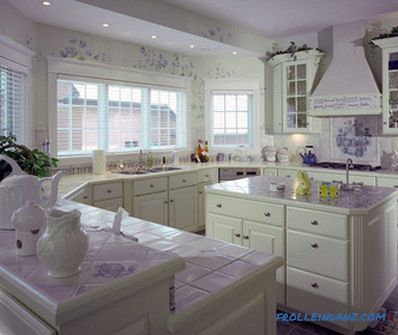 Weiße Küche in einem Interieur - 41 Fotos Idee eines Interieurs einer Küche in klassischem Weiß
