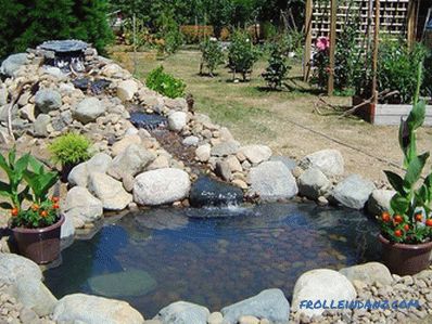 Teich auf der Sommerhütte - Bau eines künstlichen Stausees (+ Fotos)
