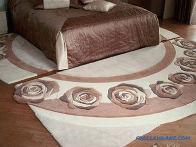 Wie wählt man einen Teppich auf dem Boden?