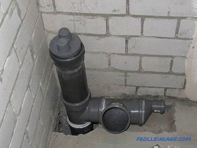 Lüftungsabwasser in einem Privathaus + Foto