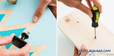 Wandhalter mit eigenen Händen - wie man einen Kleiderbügel im Flur aus Holz herstellt (+ Fotos)