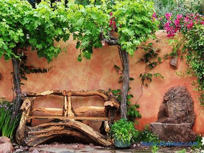 Gartenmöbel mit eigenen Händen aus Holz, Paletten + Fotos, Zeichnungen, Zeichnungen