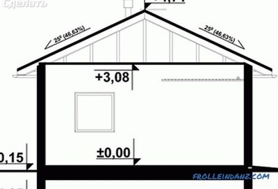 Garage von Schaumstoffblöcken mit eigenen Händen (+ Zeichnungen)