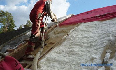 Isolierung für Schräg- oder Flachdächer