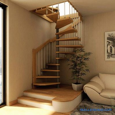Attische Treppe mit eigenen Händen - eine Leiter zum Dachboden