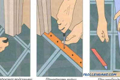 Linoleum auf einen Holzfußboden legen (Video und Foto)