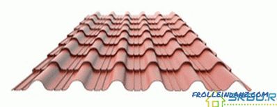 Arten von Metalldächern, abhängig von Untergrund, Profil und Polymerbeschichtung + Foto