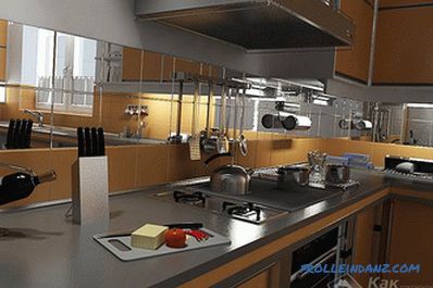 Die Gestaltung der Wände in der Küche - ausführlich über die Gestaltung der Küchenwand + Foto