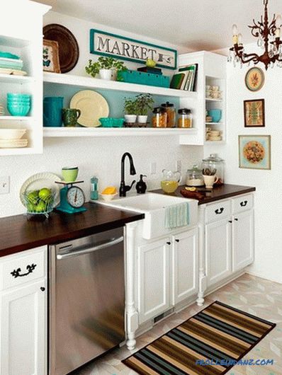 70 Ideen für die Innenarchitektur von kleinen Küchen