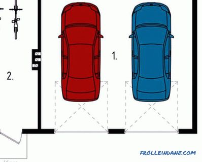 Wie baut man eine Garage für zwei Autos?