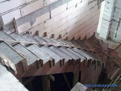 Monolithische Treppe zum Selbermachen - Stahlbetontreppe (+ Fotos)