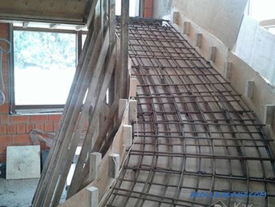 Monolithische Treppe zum Selbermachen - Stahlbetontreppe (+ Fotos)