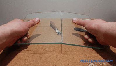 So schneiden Sie Glas mit einem Glasschneider