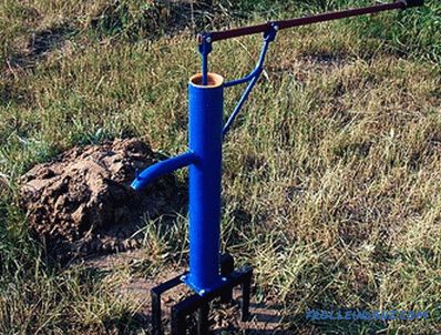 Handpumpe für Brunnenwasser