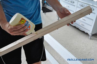 Wie man aus Holz ein Bettgestell mit den eigenen Händen macht