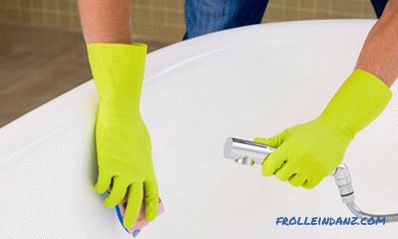 Waschen eines Acrylbads - Tipps zum Waschen mit Werkzeugen und Spezialwerkzeug + Video