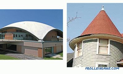 Arten von Dächern von Privathäusern, deren Formen und Optionen + Fotos