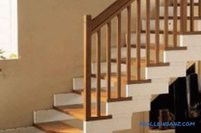 Wie kann man die Treppe aus Holz verschiedener Rassen selbst herstellen?