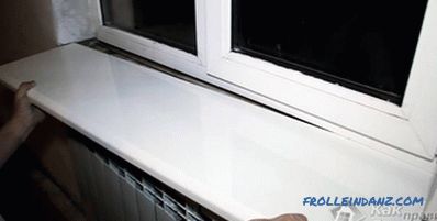 So ersetzen Sie eine Fensterbank - Demontage und Installation einer Fensterbank