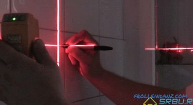 So wählen Sie eine Laserstufe oder -stufe aus