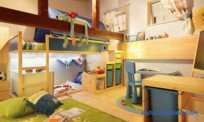 Kinderzimmer im skandinavischen Stil