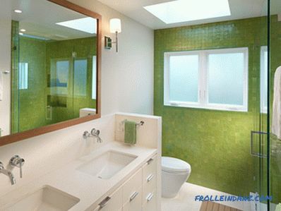 Grüne Farbe im Innenraum, seine Kombination und 52 Anwendungsbeispiele