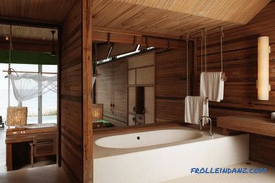 Holzdecken im Bad machen es selbst