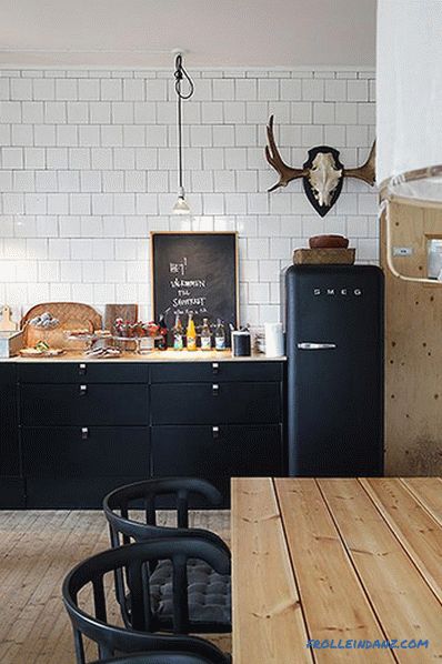 Küche im skandinavischen Stil - Innenarchitektur gestalten, 70 Fotoideen