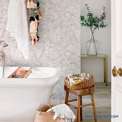 Entwurf eines kleinen Badezimmers - Empfehlungen und Ideen mit Fotos