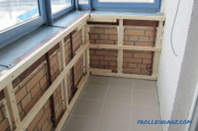 Balkonbeschnitt mit Holz: Werkzeuge, Prozessmerkmale