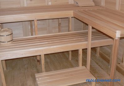 Möbel für ein Bad mit eigenen Händen: Wahl des Holzes und Herstellung